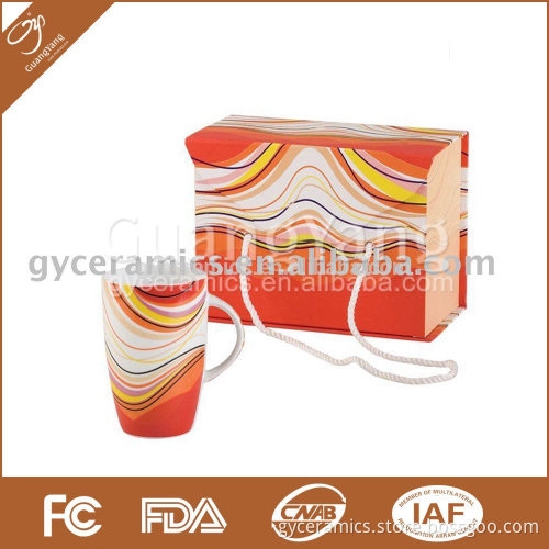 12oz coffee mug with fine porcelain